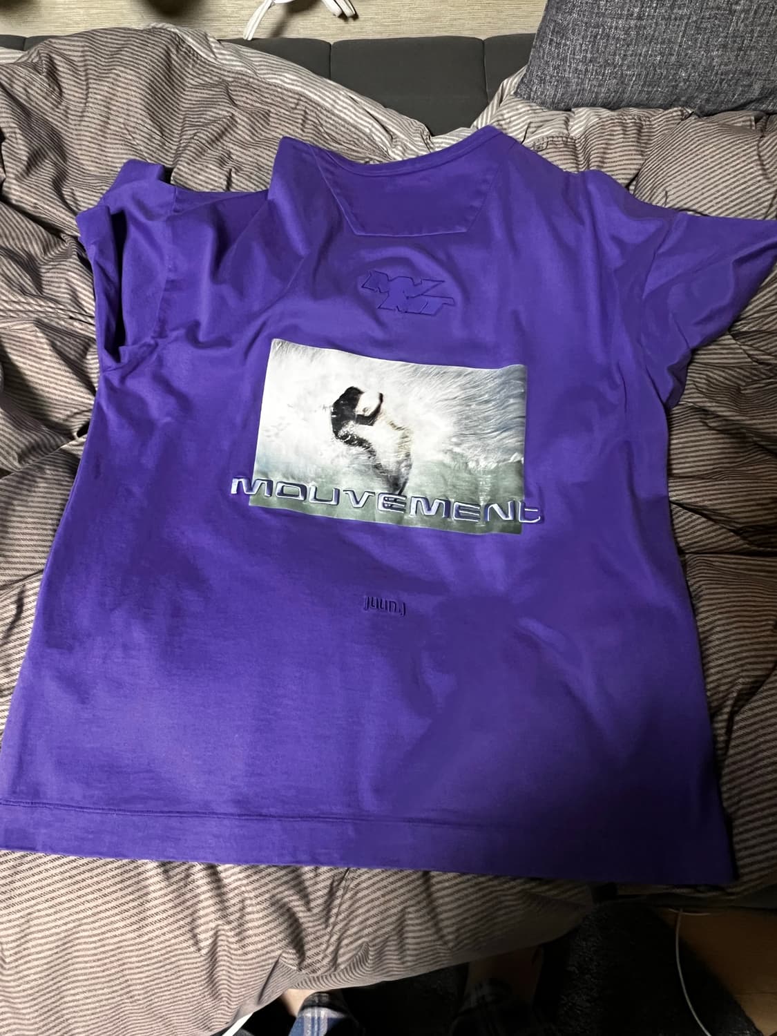 [S] 준지 반팔 티셔츠 블루 상품이미지2