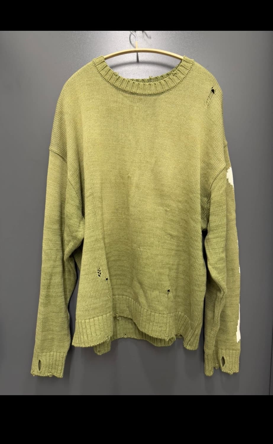 (3)캐피탈 본 니트 스웨터 크루넥 상품이미지1