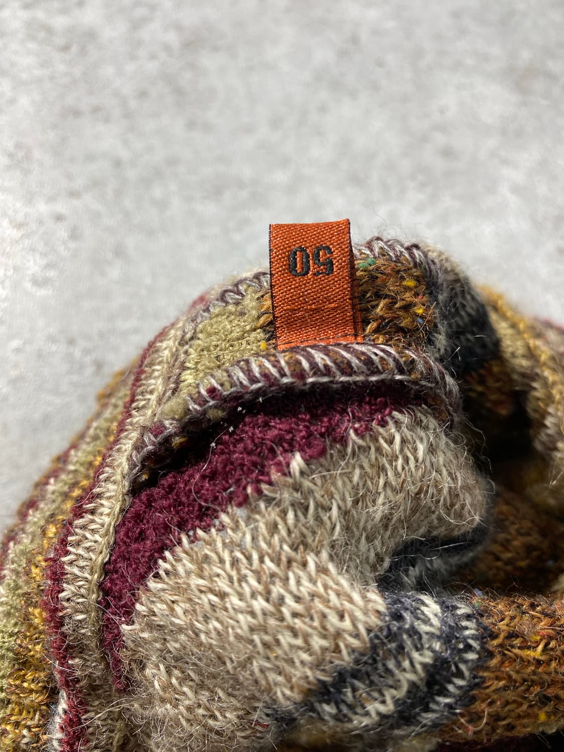 [50] 90s MISSONI 미쏘니 에스닉 울 니트 베스트 상품이미지6
