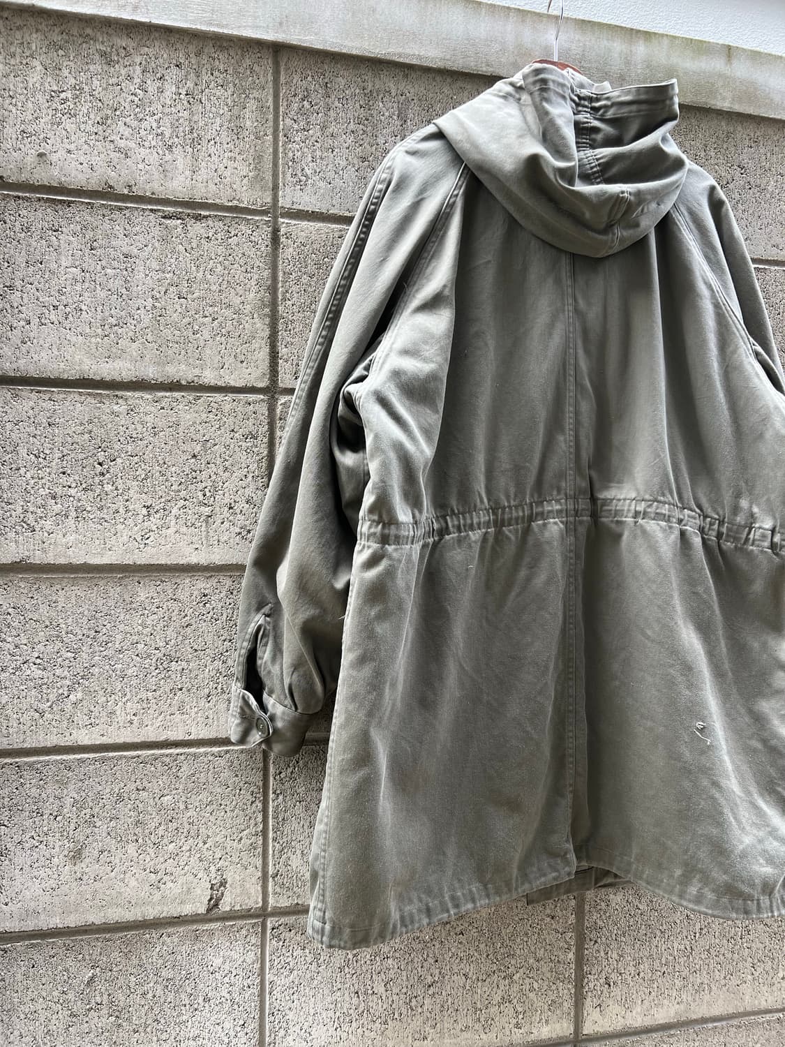 1980s FRENCH ARMY M-64 PARKA 모즈파카 개파카 상품이미지10