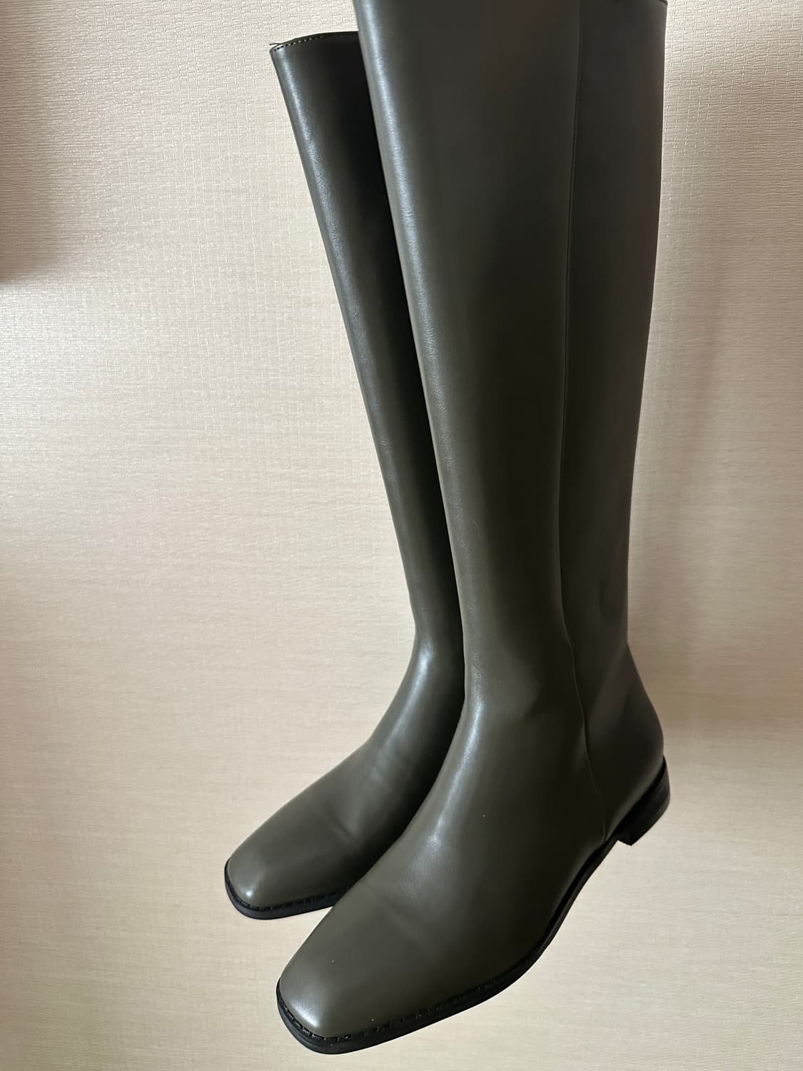 카키 롱부츠 230/240 size 택1 상품이미지4