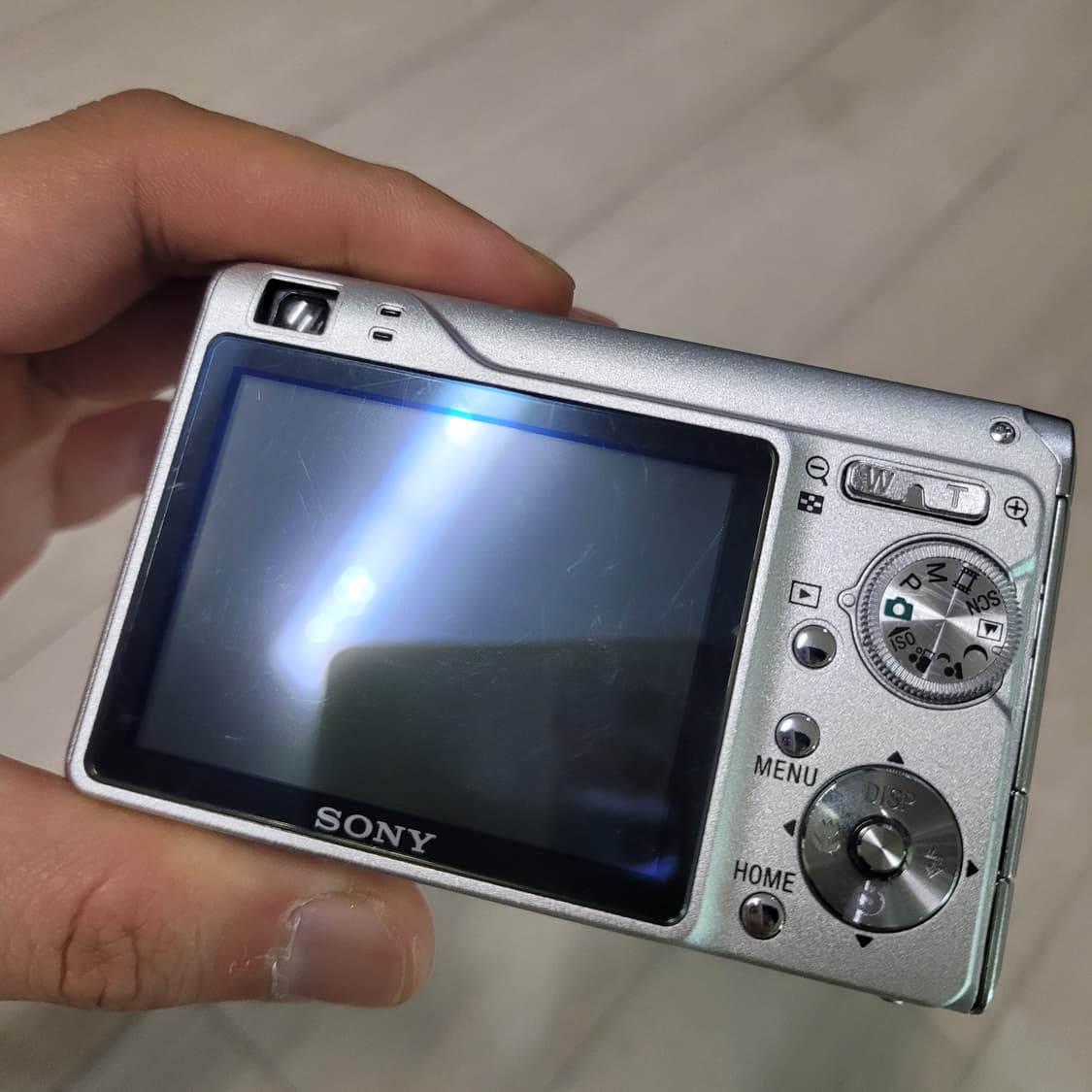 소니 사이버샷 DSC-W200 실버 색상 상품이미지3