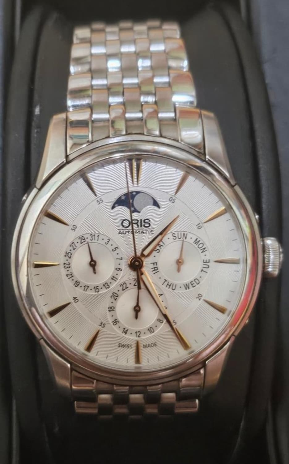 오리스 문페이즈 골드 풀박스 상품이미지1