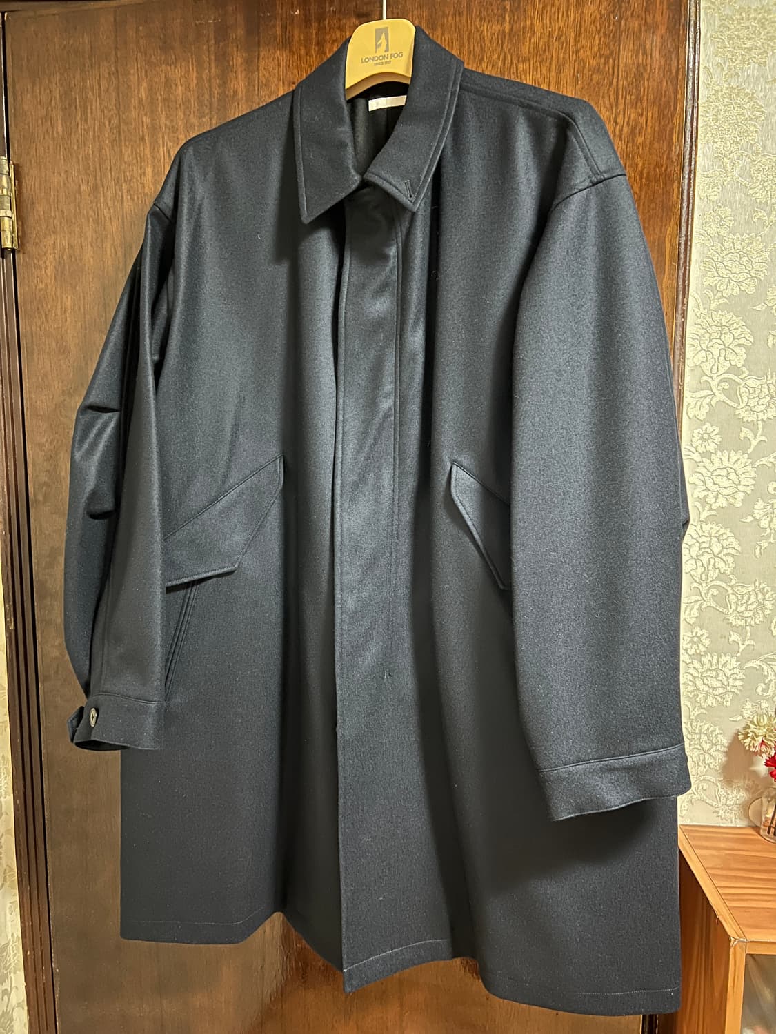 울테리어 라이트 멜튼 발칼라 필드코트 4사이즈 상품이미지2