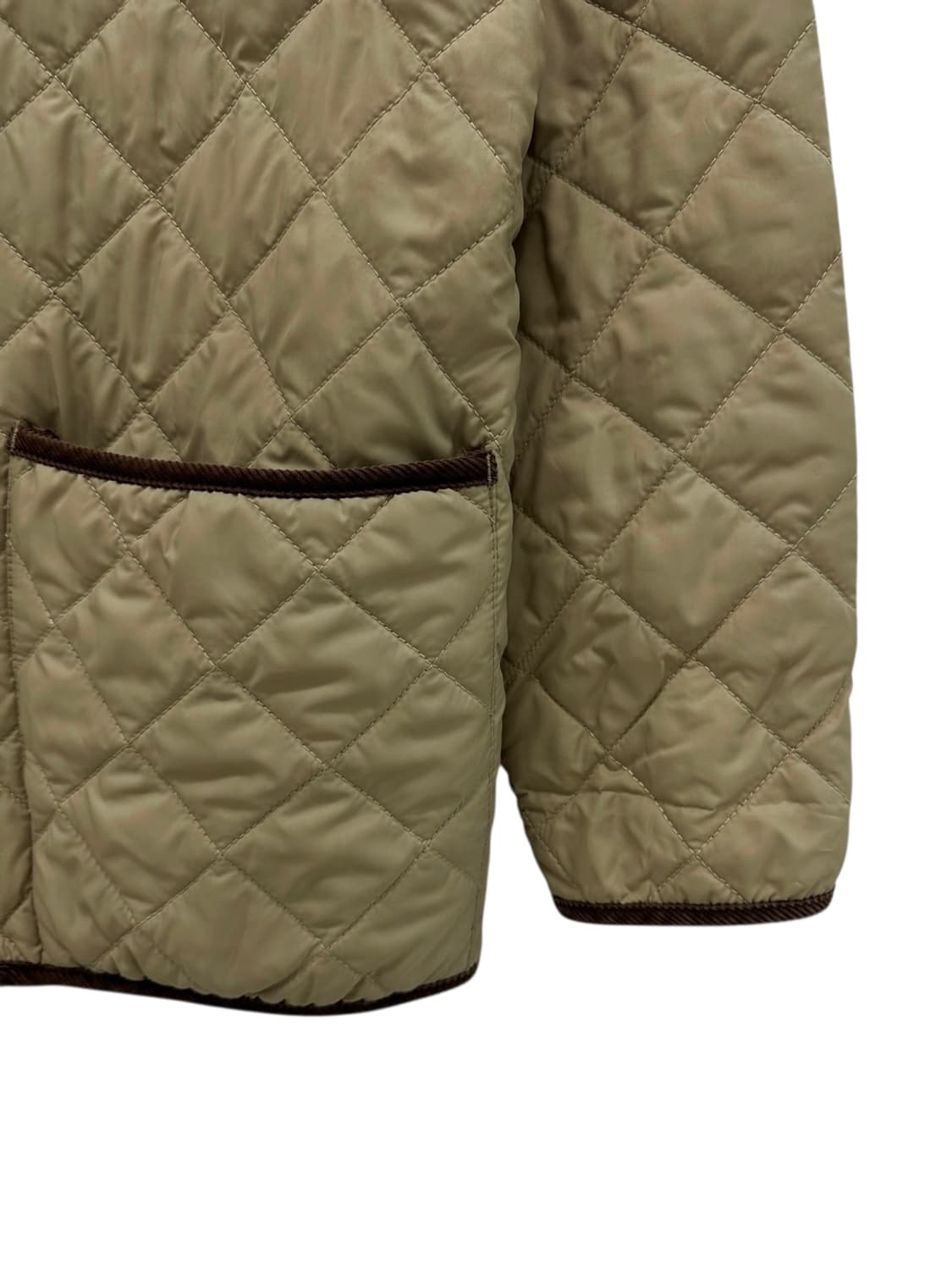 타미힐피거 퀄팅자켓 옐로우베이지 (M) 상품이미지6