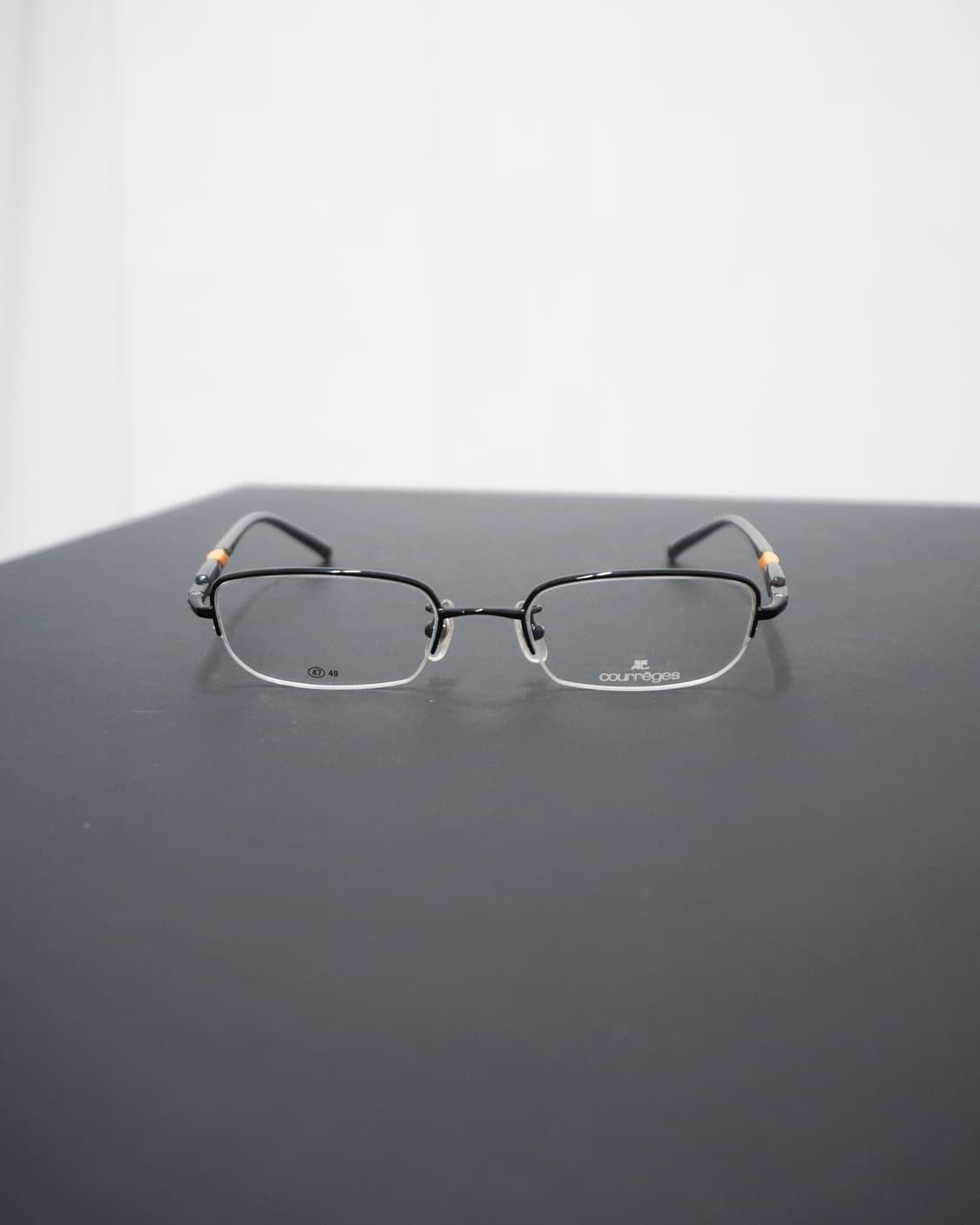 COURREGES square logo glasses 상품이미지7