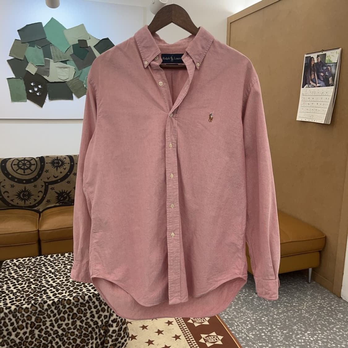 폴로 랄프로렌 빈티지 캐주얼 옥스포드 클래식핏 셔츠 105 C09177 상품이미지3