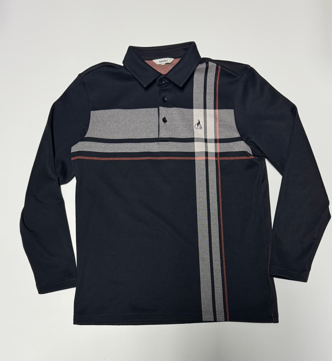 빈폴 골프 21년도 기능성 긴팔 카라 티셔츠 M 상품이미지1