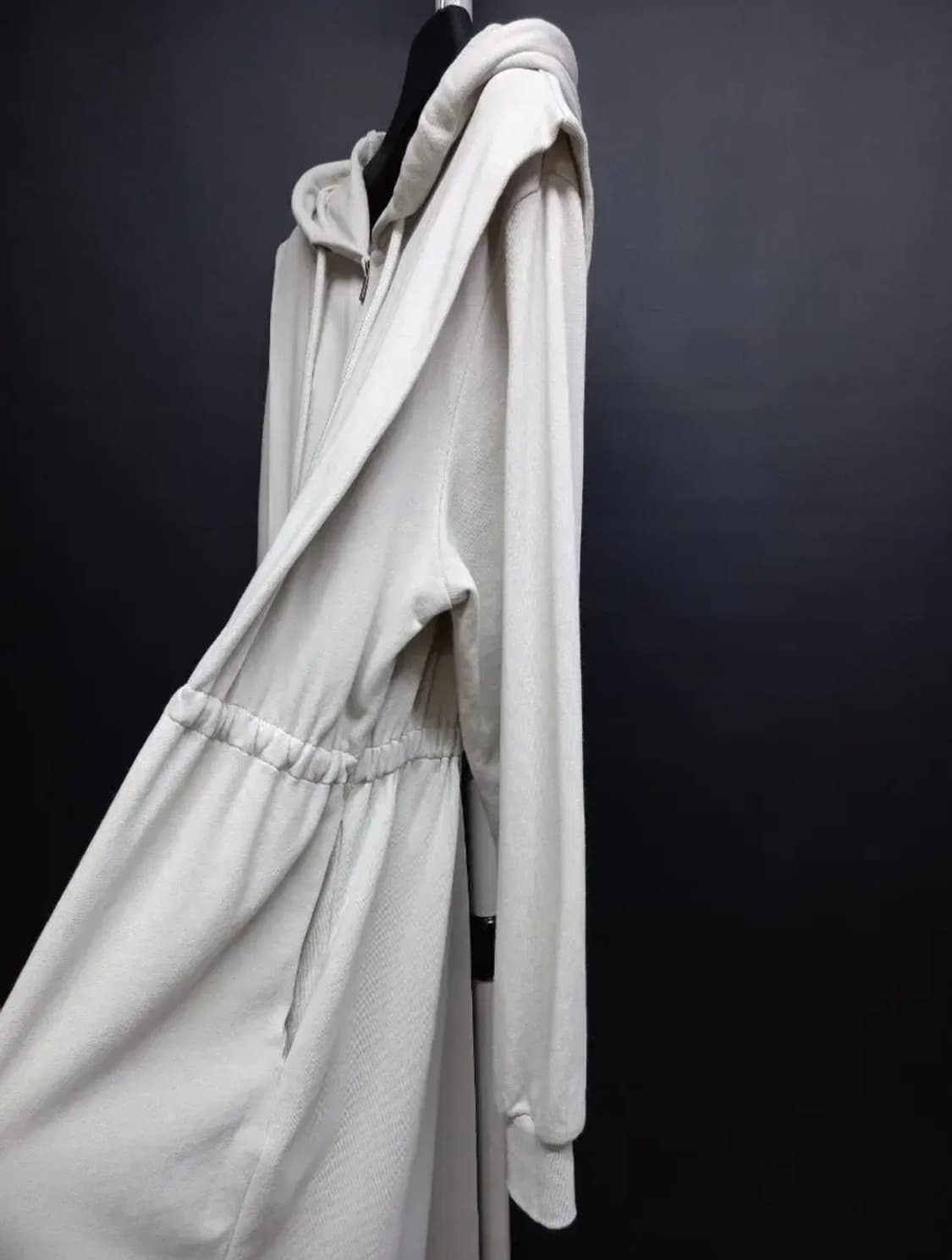 새 칼라거펠트 후드집업 맥시 플레어원피스 겸 아우터 66 상품이미지6