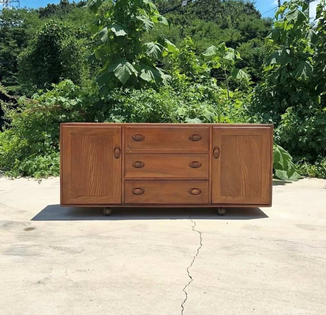 빈티지가구 빈티지 60s 에콜 윈저 사이드보드 상품이미지1