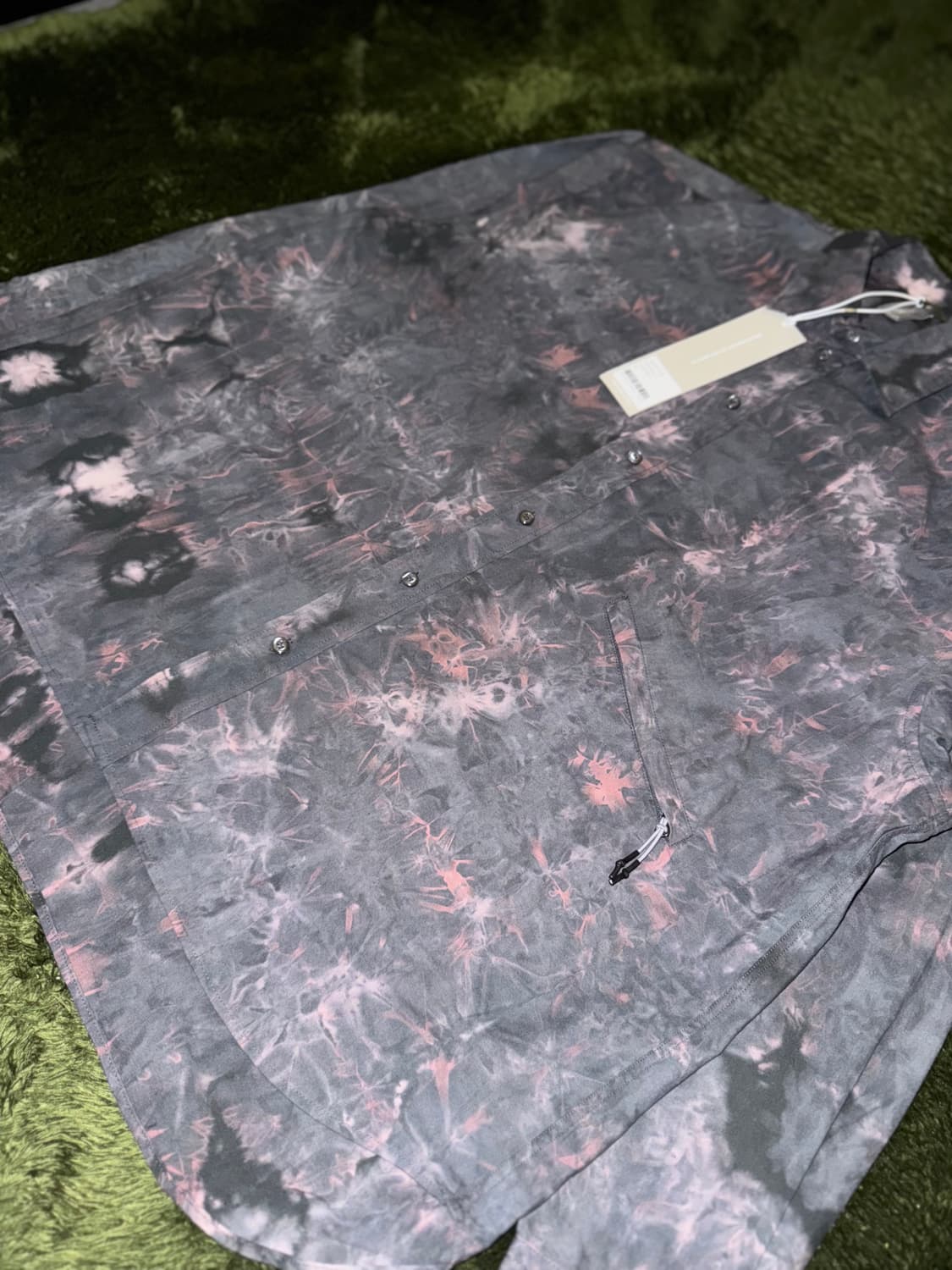 [M] Unaffected 언어펙티드 21FW 다잉 패턴 셔츠 더스크 상품이미지4