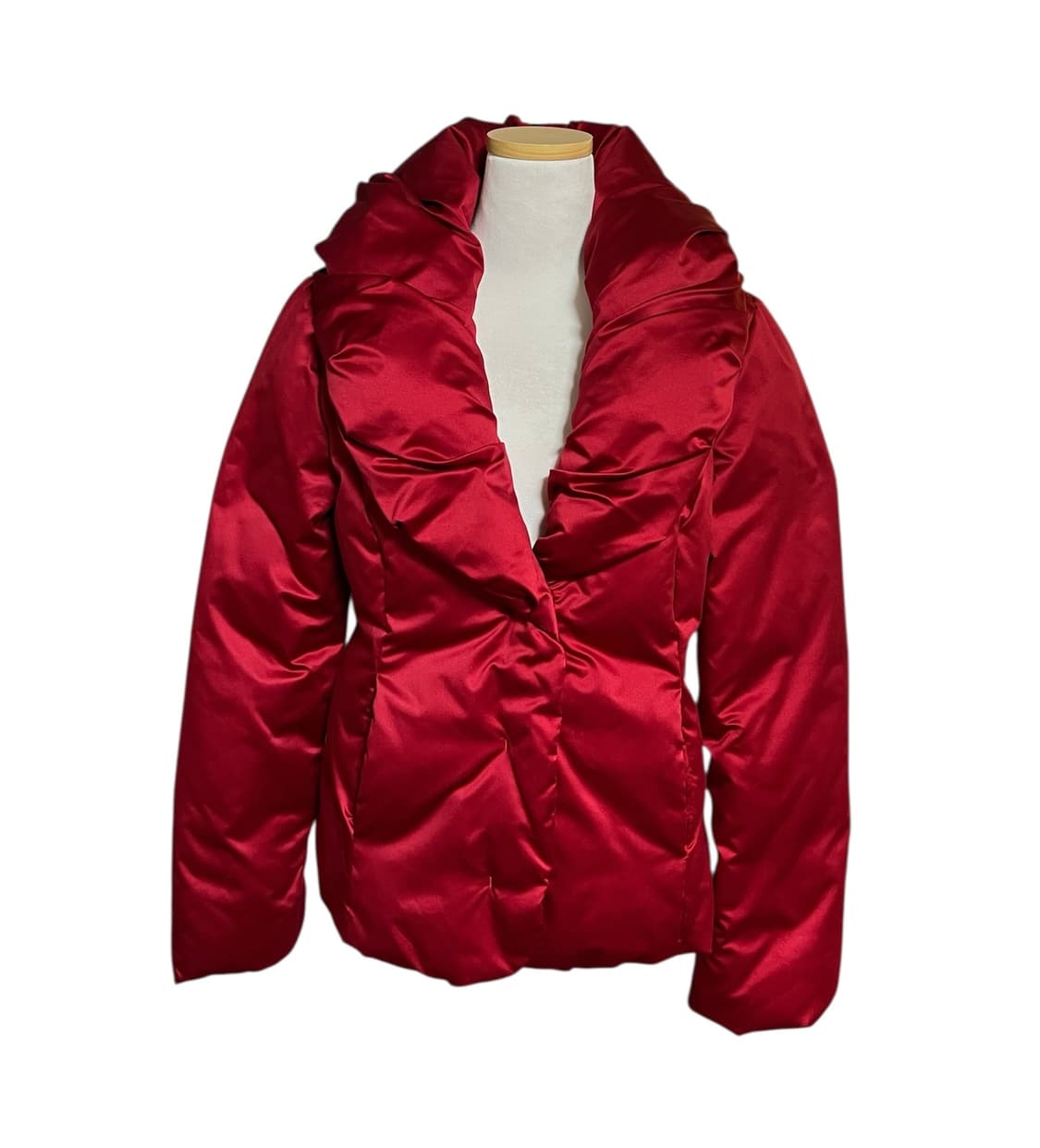 랄프로렌 폴로 여성 레드 숏패딩 다운패딩 상품이미지1