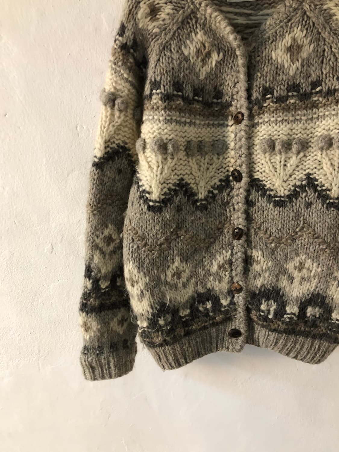 빈티지 노르딕 핸드 스웨터 상품이미지6