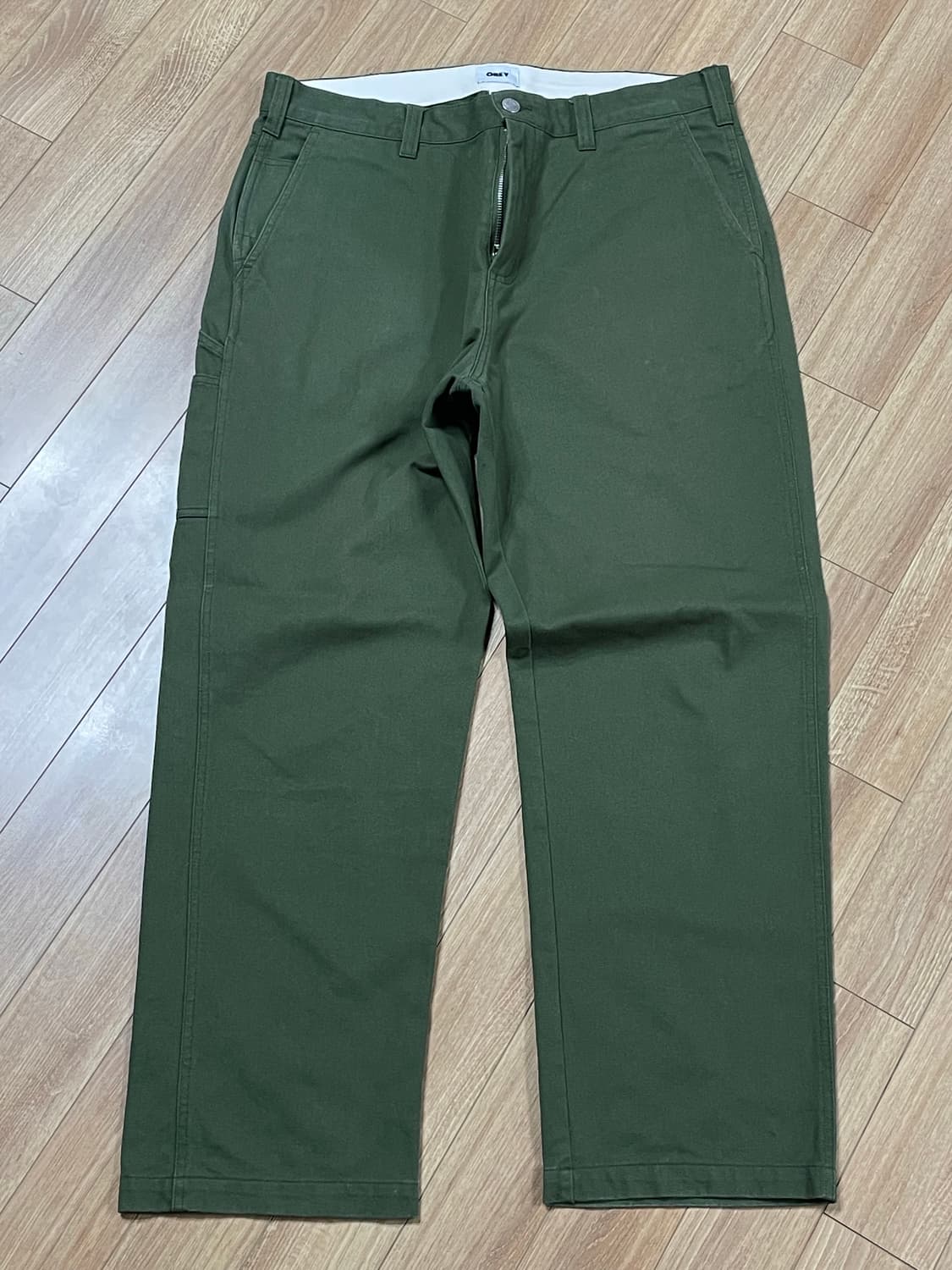 오베이 카펜터 팬츠 올리브 34 상품이미지2