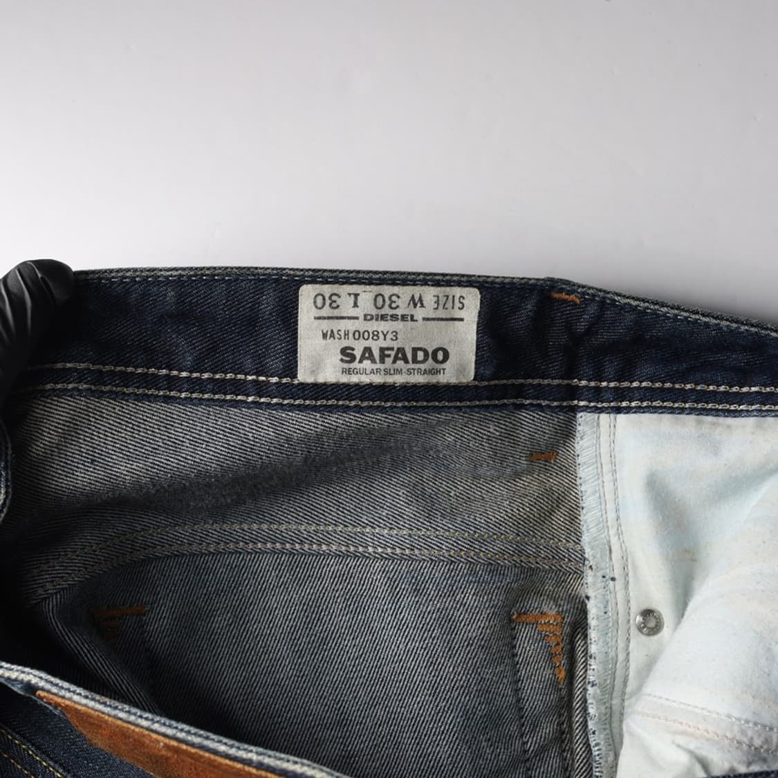 디젤 사파도 008Y3 레귤러 슬림 스트레이트 데님 30 상품이미지6