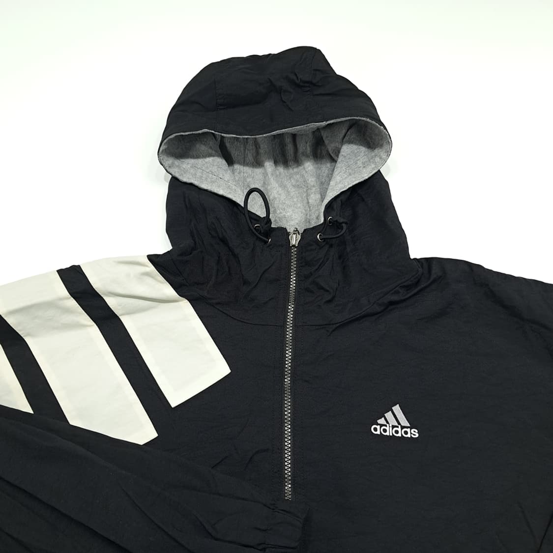 CN882 L 아디다스 90s 플리스 라인드 아노락 상품이미지3