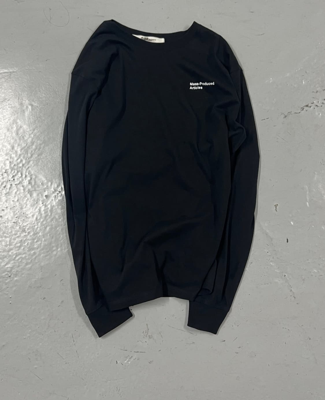 플라스틱프로덕트 롱슬리브 S (MPa LONG SLEEVE BLACK) 상품이미지1