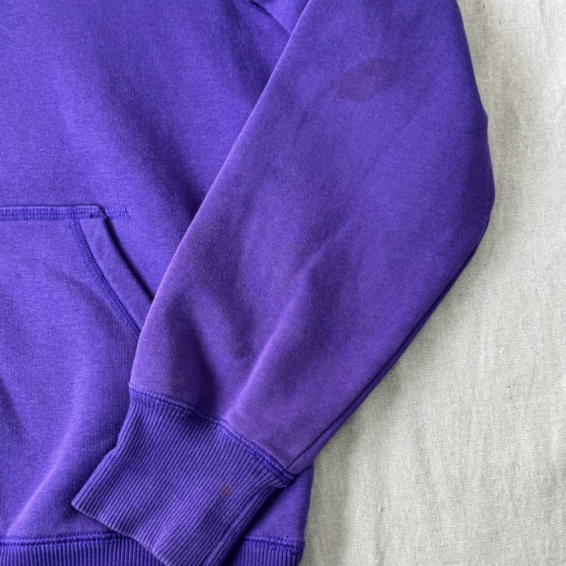 나이키 빈티지 퍼플 빅로고 후드 S 상품이미지7
