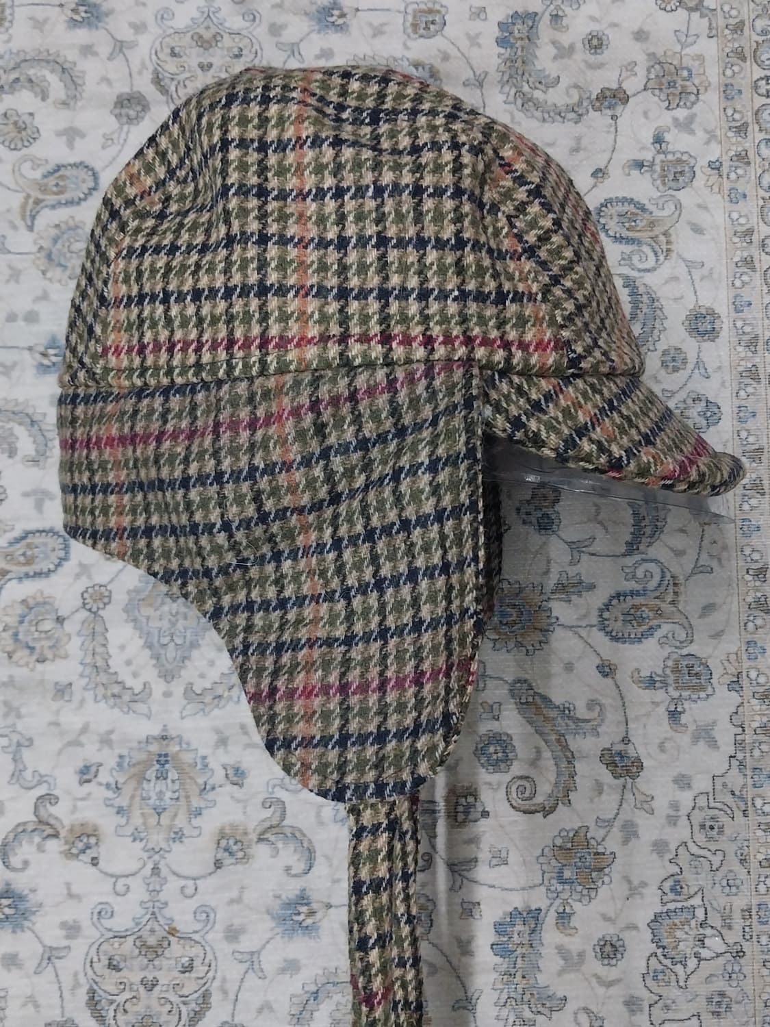 브라운 햇  비스포크 디어스토커 셜록홈즈 모자 상품이미지5