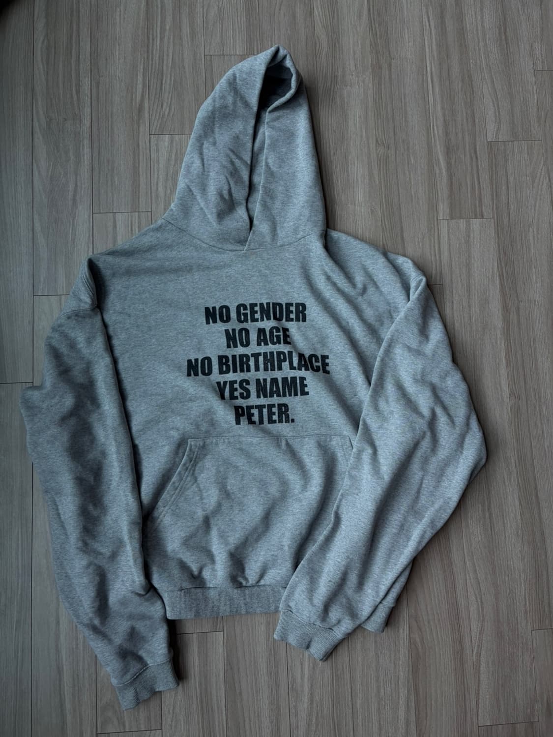 [F] 마이네임이즈피터 후드 상품이미지1