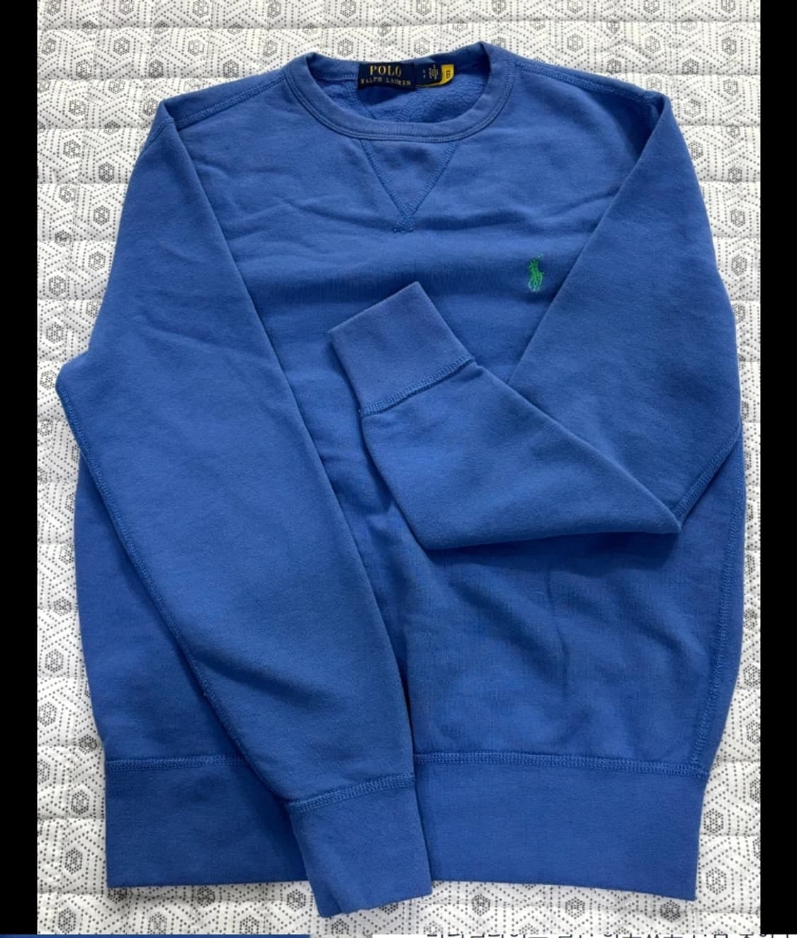 폴로 랄프로렌 맨투맨 남90 여66 신형 상품이미지1