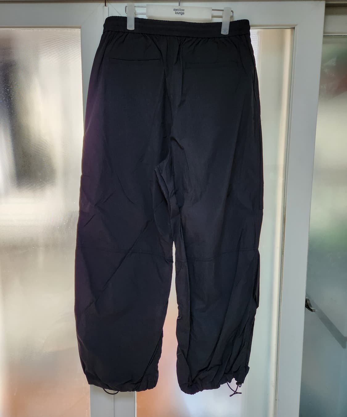 준지 퍼커링 나일론 팬츠 48사이즈 상품이미지2