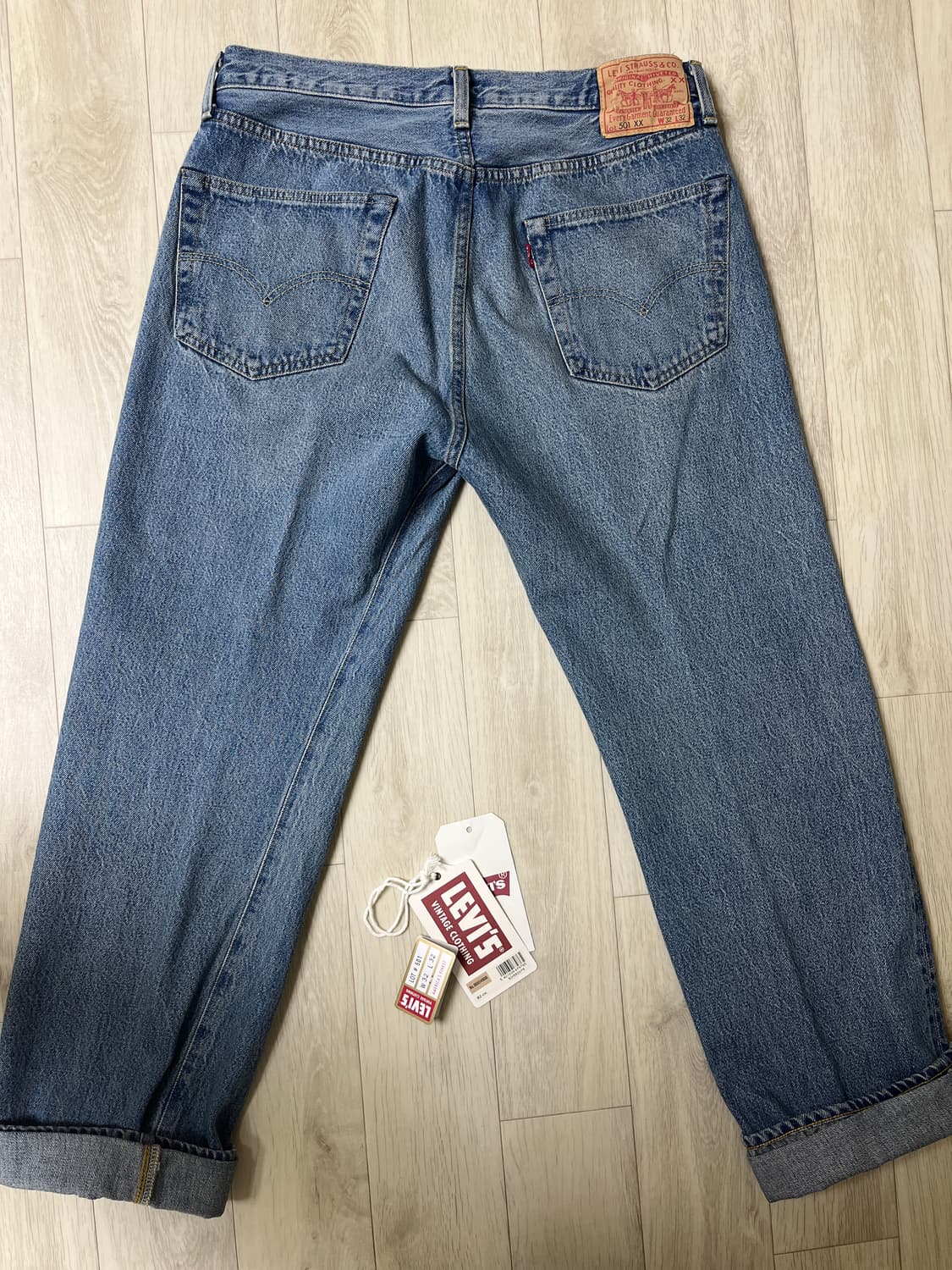 리바이스빈티지클로딩 LVC55501 블랙잭 32X32 상품이미지3