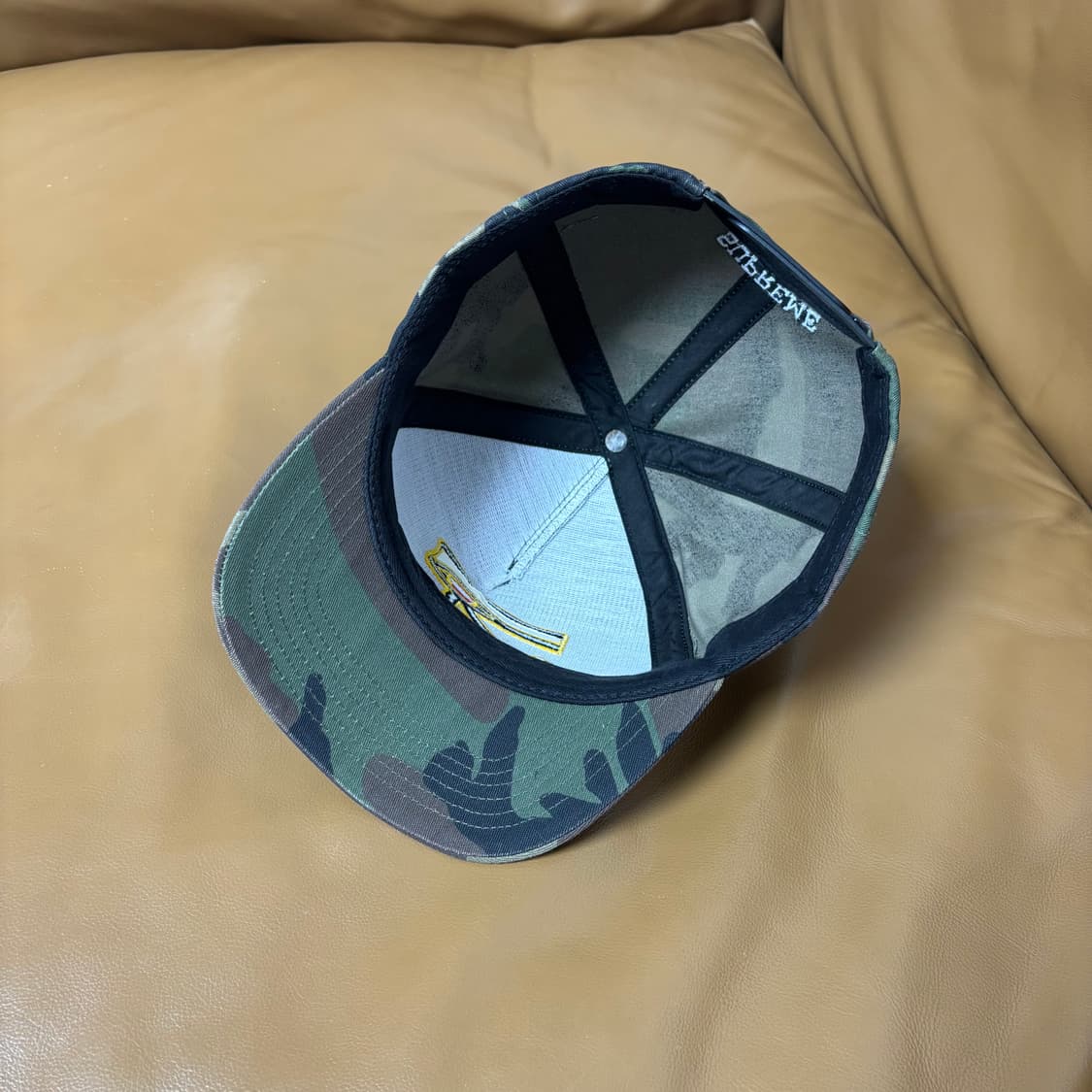 Supreme 슈프림 우드랜드 카모 6패널 볼캡 모자 (Camo) 상품이미지6
