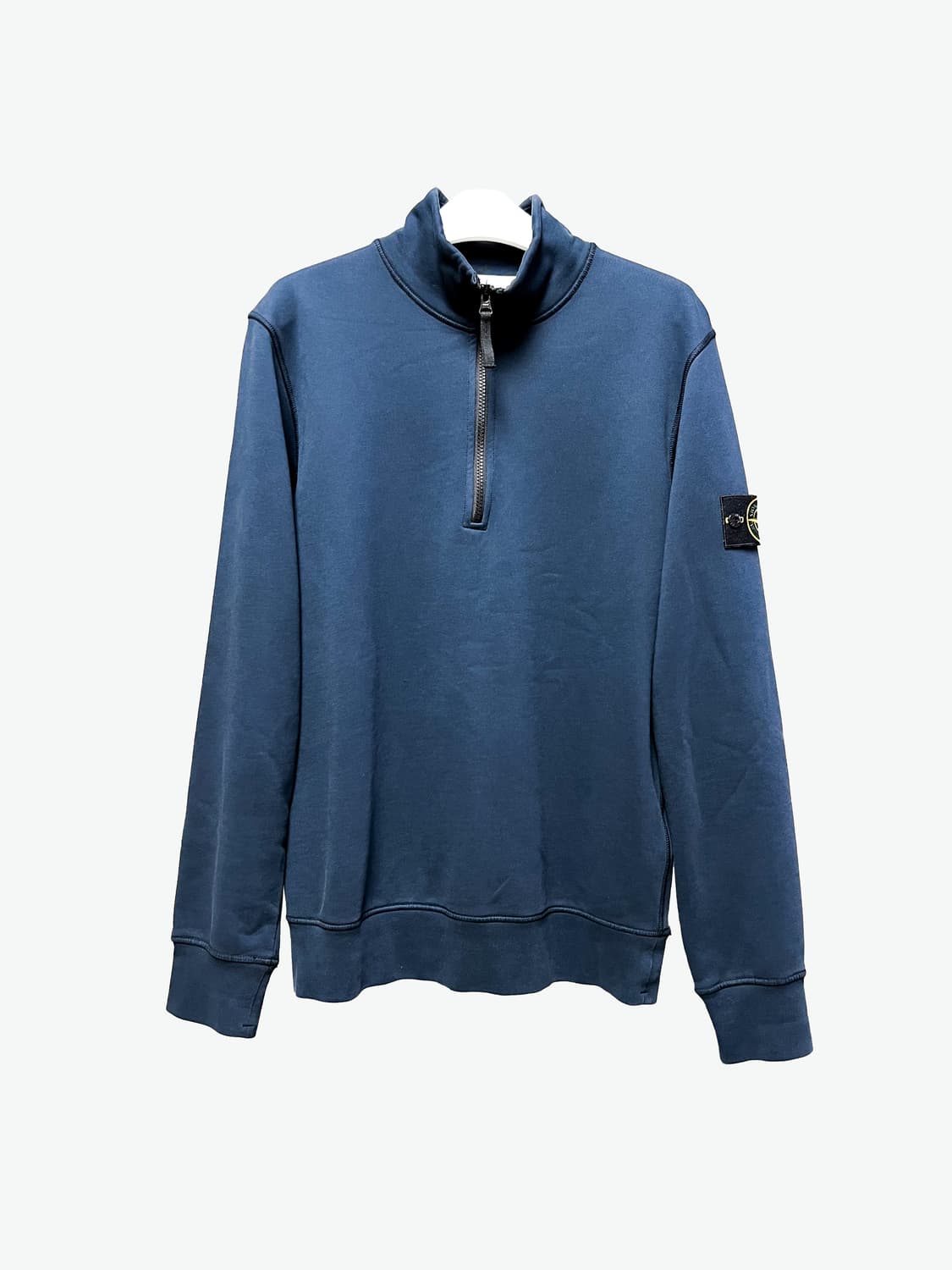 [M] 스톤아일랜드 반집업 맨투맨 상품이미지1