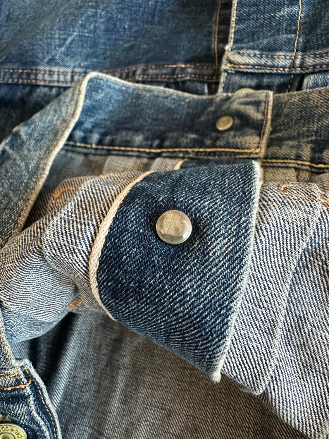50s USA 빈티지 리바이스 507XX 2세대 오리지널 데님 자켓 상품이미지8