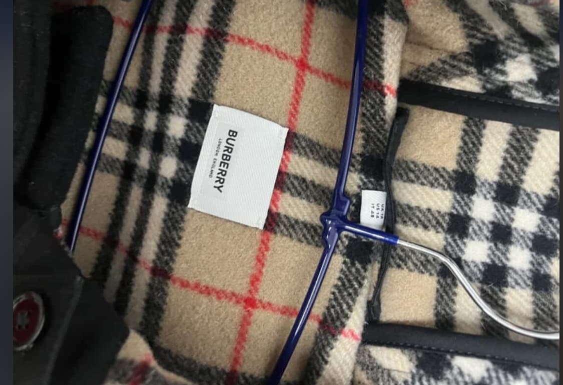 버버리 더블 후드 코트  상품이미지3