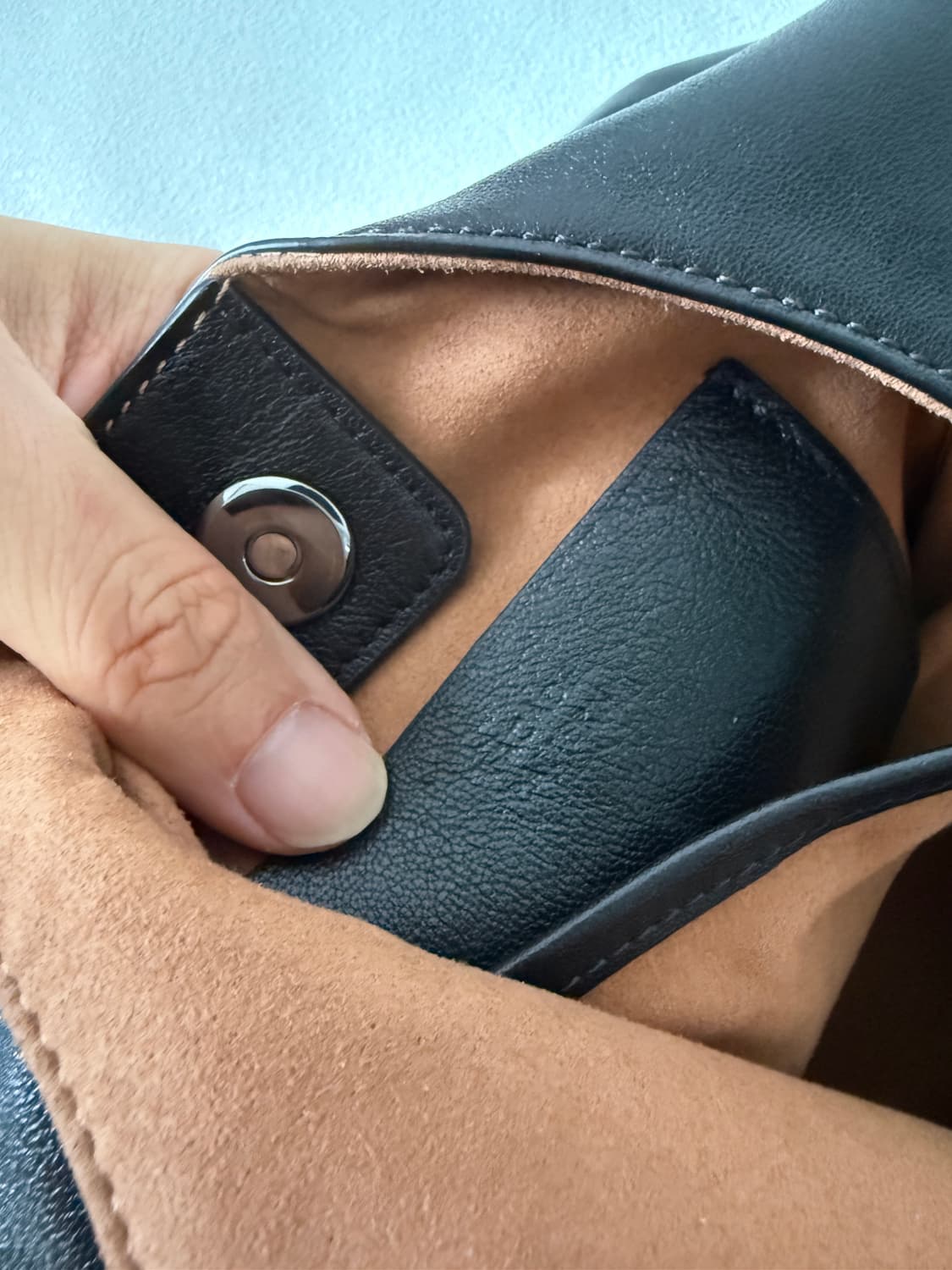 파사드패턴(FACADE PATTEN) 레더 숄더백 상품이미지6