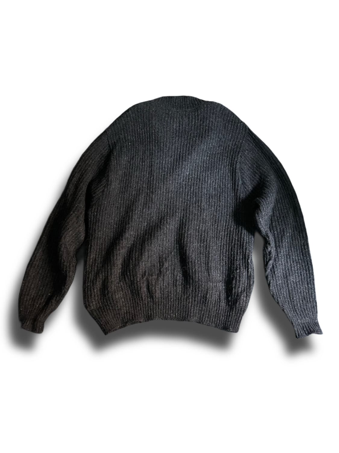 8~90s 엘엘빈 알파카 울 블랜드 풀 집업 스웨터 Made in USA 상품이미지8