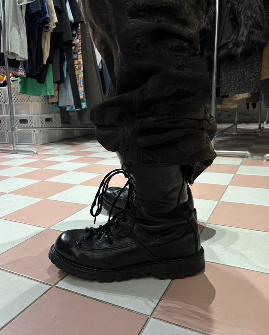 TTF✳️90‘s usa army 미군 부츠 made in usa 상품이미지2