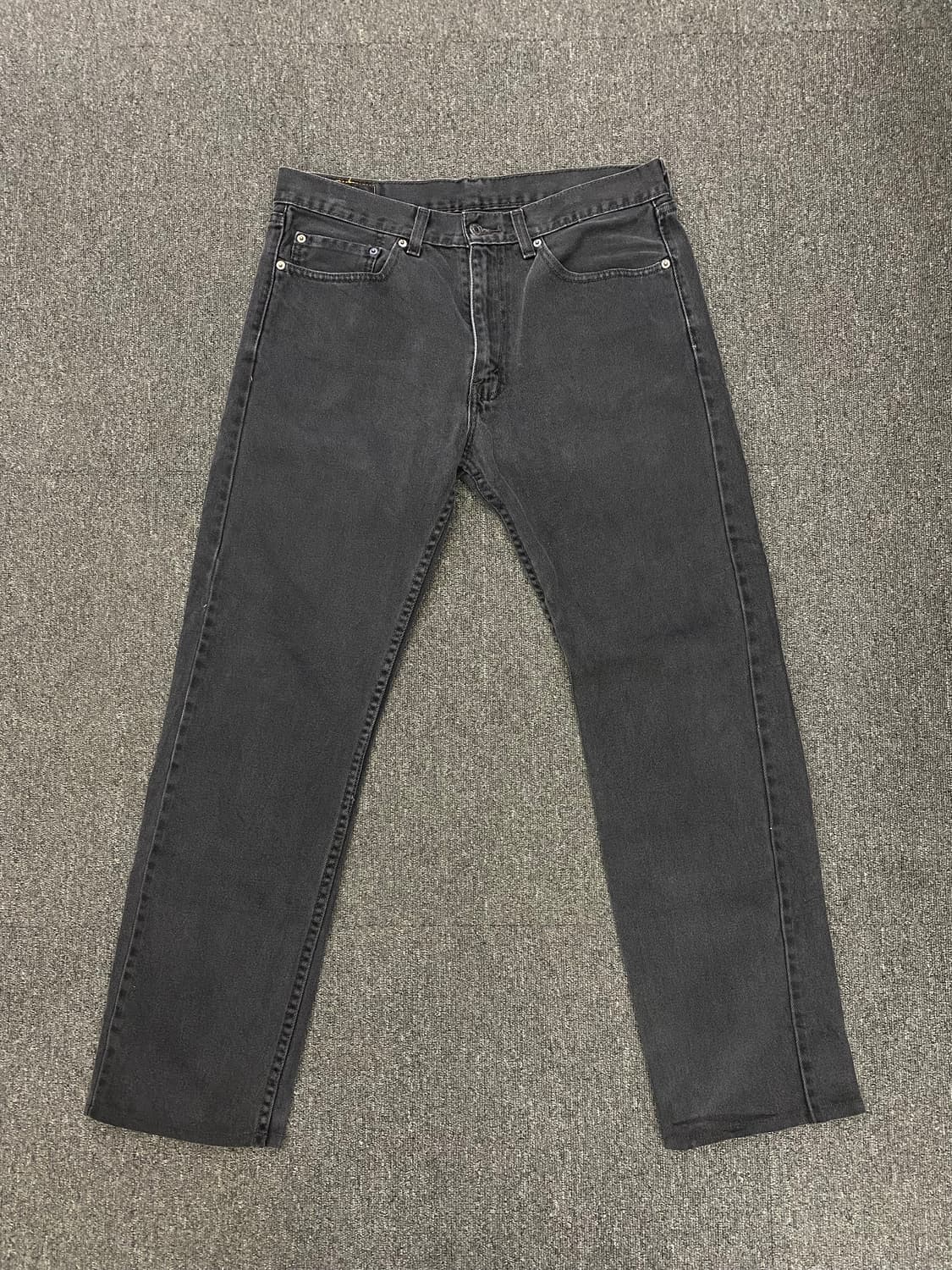 Levis 리바이스 505 흑청 데님팬츠 상품이미지3