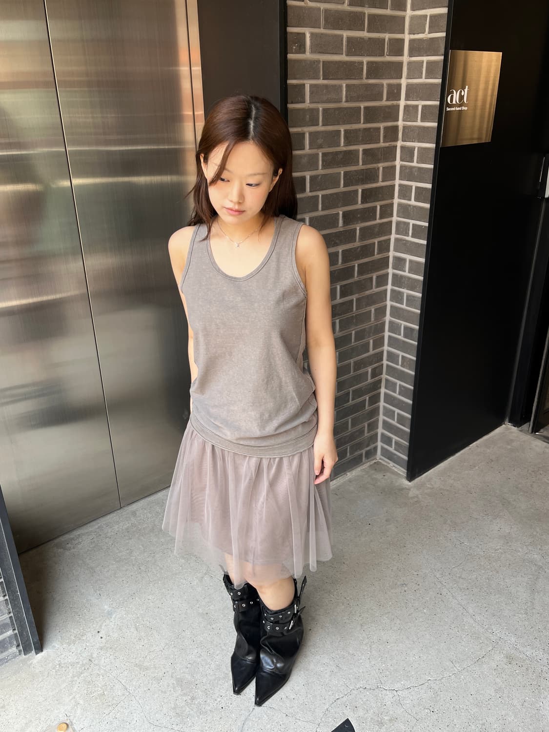 Y’s 요지야마모토 슬리브리스 상품이미지4