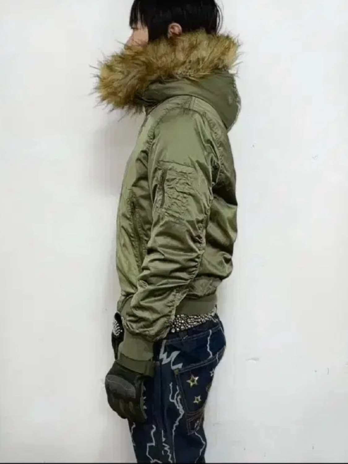 빈티지 글로시 N2B 자켓 상품이미지1