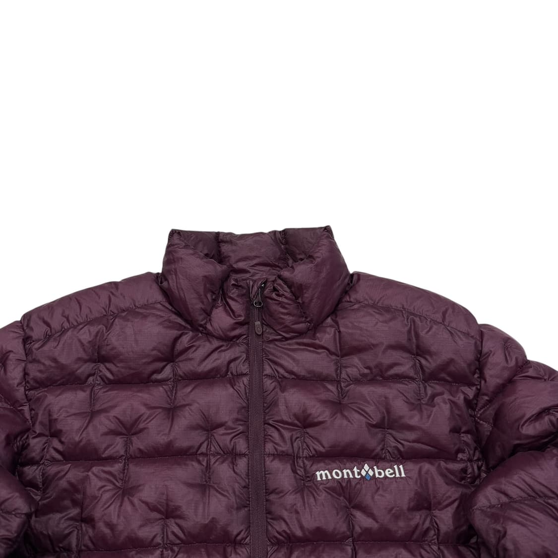 몽벨 플리즈마 1000 필파워 초경량 나일론 패딩 퍼플 버건디 M 상품이미지2
