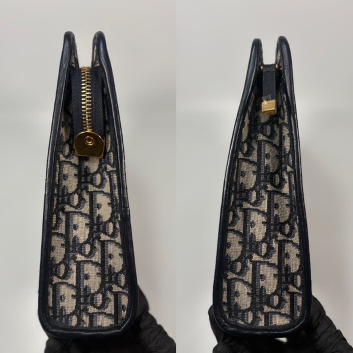 디올 블루 오블리크 자카드 30 몽테인 파우치백 상품이미지4