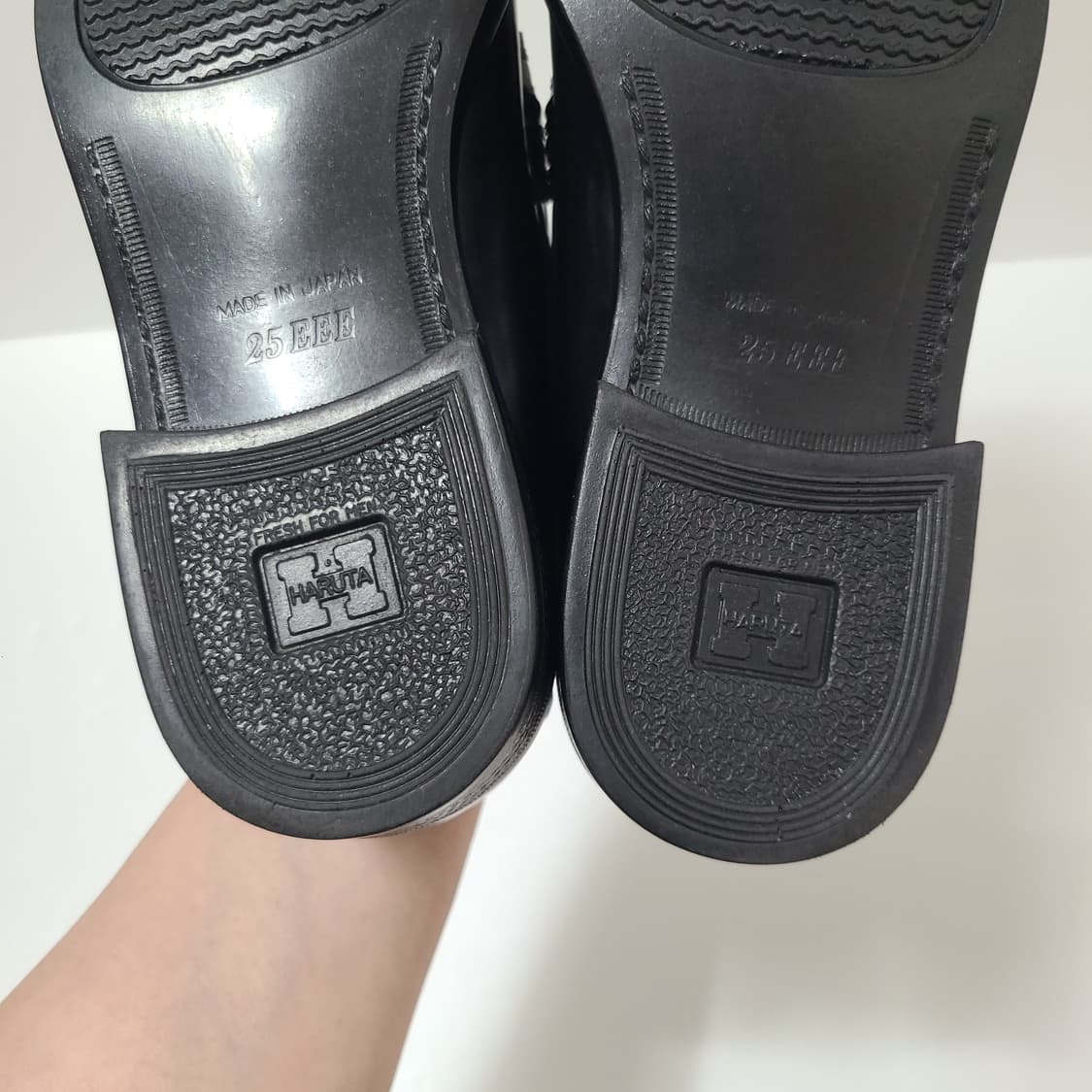 (250~255) 하루타 페니 로퍼 남성 블랙 구두 상품이미지8