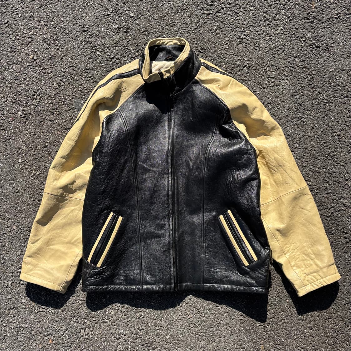 SHARPER IMAGE 레더 자켓 상품이미지1