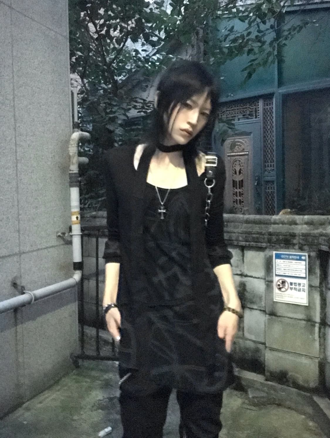 (Unknown)y2k layered sleeve t 상품이미지3