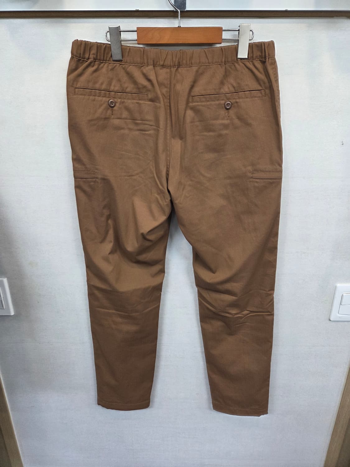 유니클로 벨티드 방풍 안감기모 팬츠 m 상품이미지2