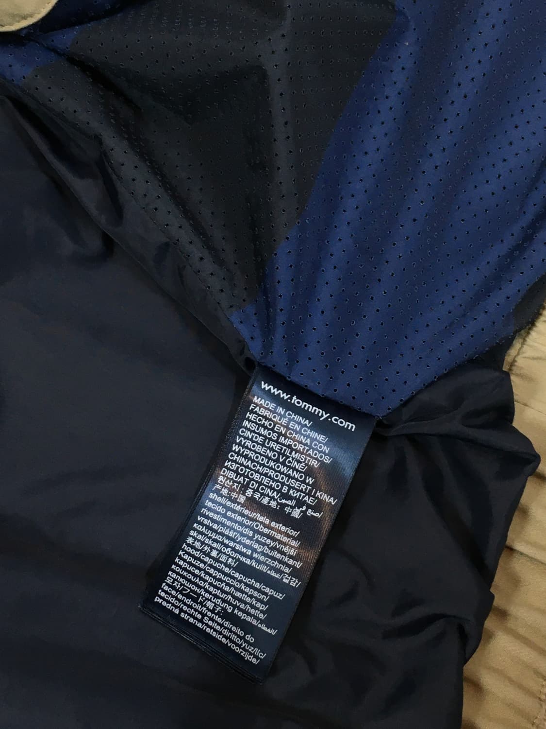 타미힐피거 아이콘 컬러 블럭 자켓 상품이미지8