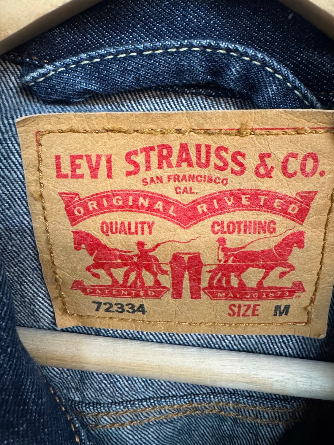 리바이스 데님 자켓 상품이미지6