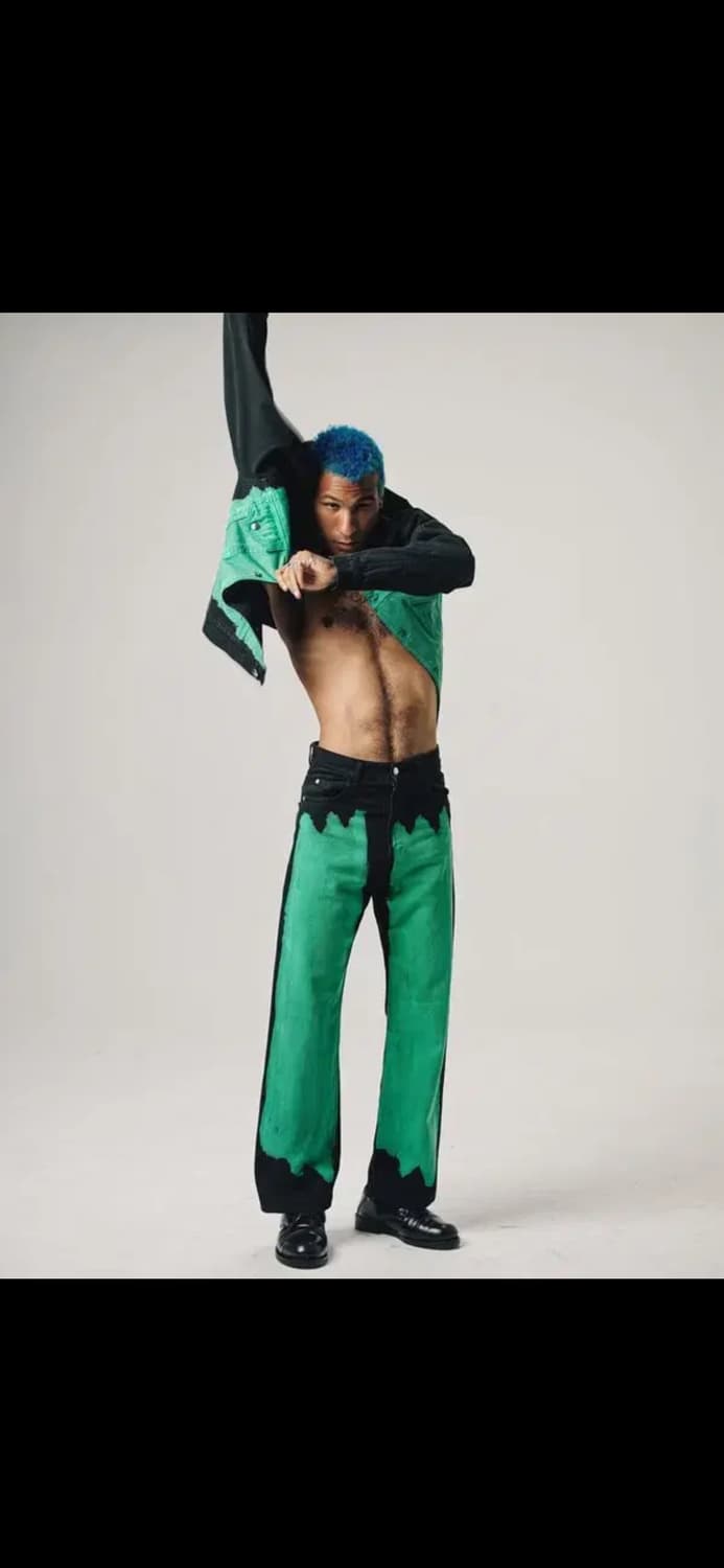 마르니 블리치드 데님 팬츠 상품이미지1