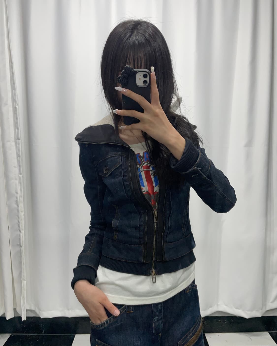 🎸Armani Exchange 데님 자켓 상품이미지4