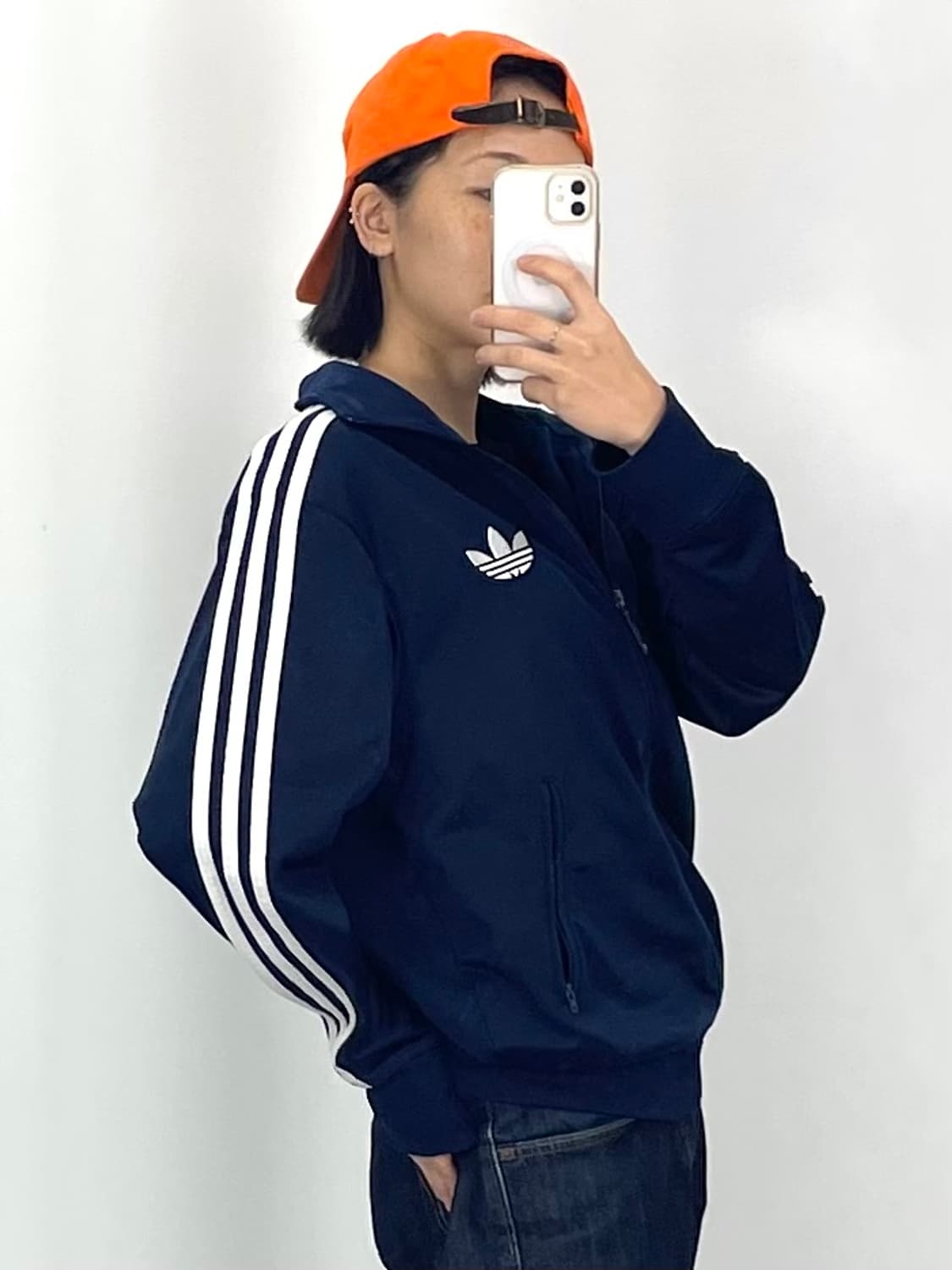  [L]아디다스 파이어버드 네이비 트랙탑 상품이미지2