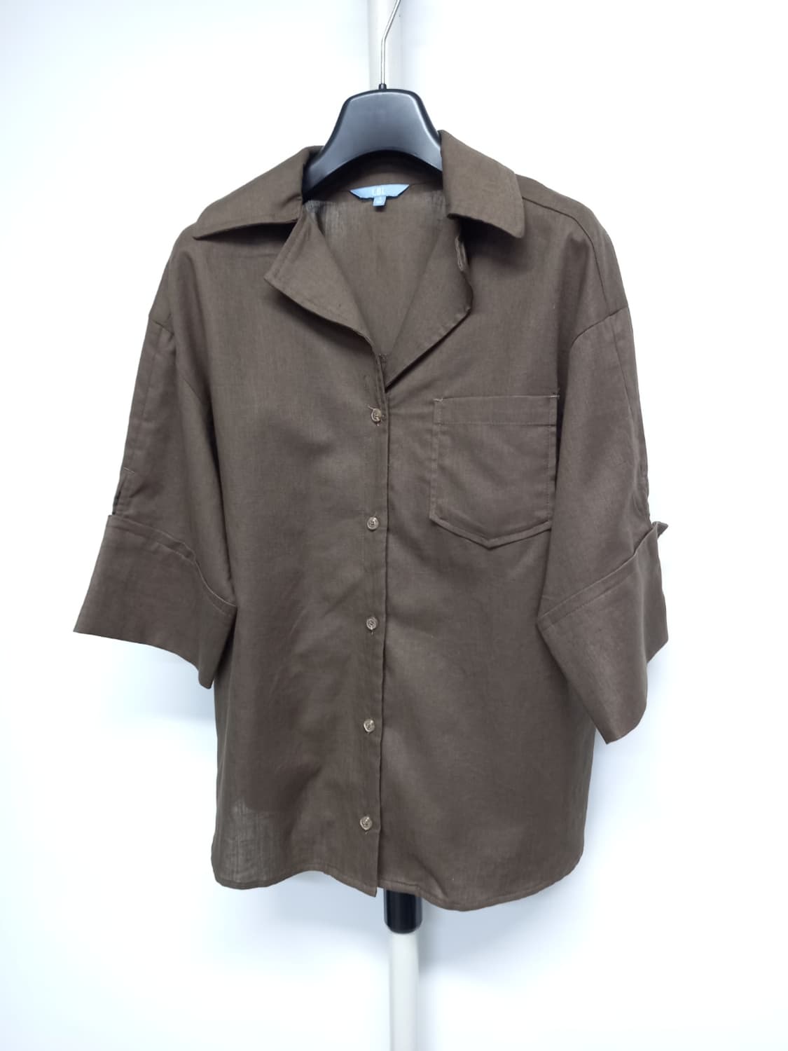 새 LBL 엘비엘 춘하 마 블라우스 55.66 상품이미지3