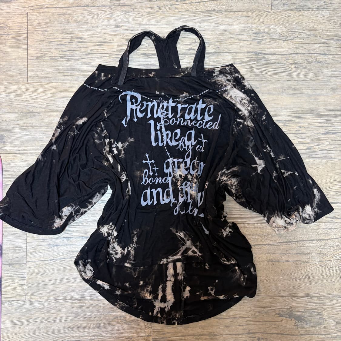 타이다이 가오리핏 롱슬 롱슬리브 펑크 와투케 갸루 상품이미지2